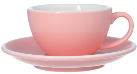 Różowa filiżanka do kawy EPIC 230 ml