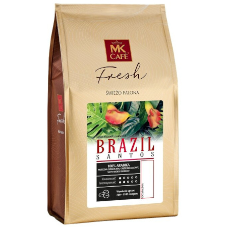 Kawa Brazil Santos MK Fresh ziarnista 1 kg