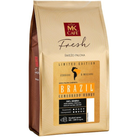 Kawa Brazil Cemorrado Honey MK Fresh ziarnista 1 kg