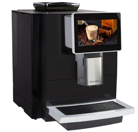 Automatyczny ekspres do kawy Dr. Coffee F10 PRO - Czarny + 6kg kawy GRATIS