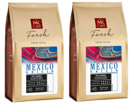Zestaw MEXICO ORIGIN MK Fresh kawa ziarnista 2x1kg
