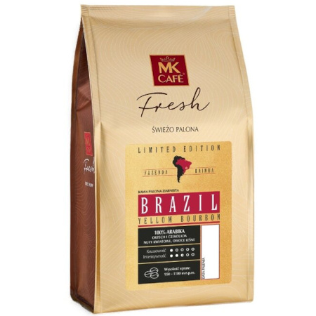 Kawa Brazil Yellow Bourbon Fazenda Rainha MK Fresh ziarnista 1 kg