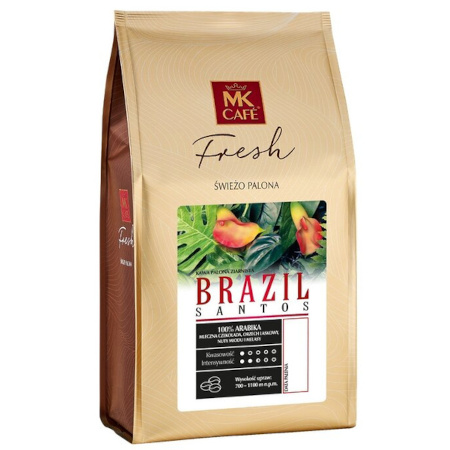 Kawa Brazil Santos MK Fresh ziarnista 1 kg