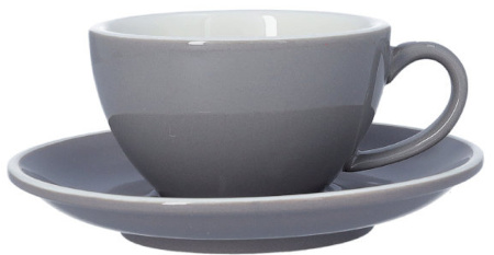 Szara filiżanka do kawy EPIC 230 ml