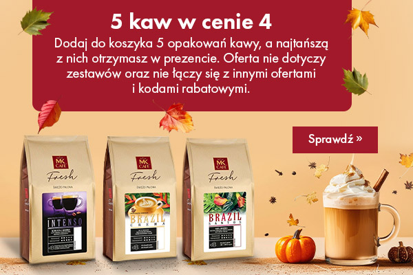 Kup 5 kaw w cenie 4 JESIEN
