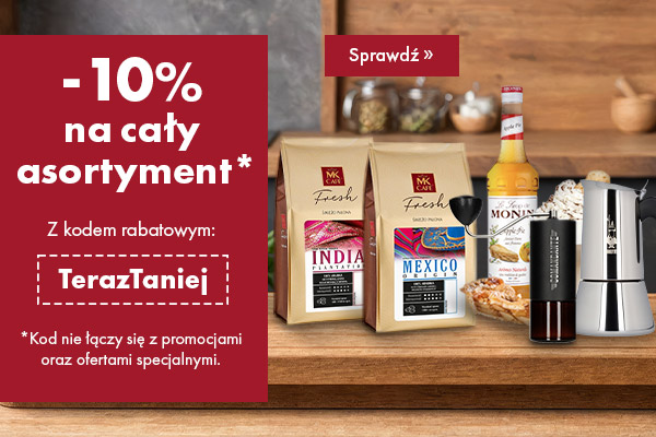 10% taniej z kodem TerazTaniej