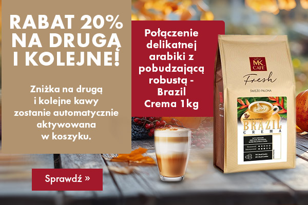 Brazil Crema 20% taniej JESIEN