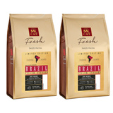 Zestaw Brazil Yellow Bourbon Fazenda Rainha MK Fresh kawa ziarnista 2x1kg