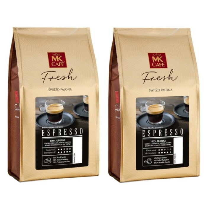 MK Fresh Espresso 2x1kg Ziarno