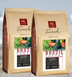 Zestaw kawy ziarnistej Brazil Santos MK Fresh 2x1kg