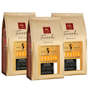 Zestaw kawy ziarnistej Brazil Cemorrado Honey MK Fresh 3x1kg