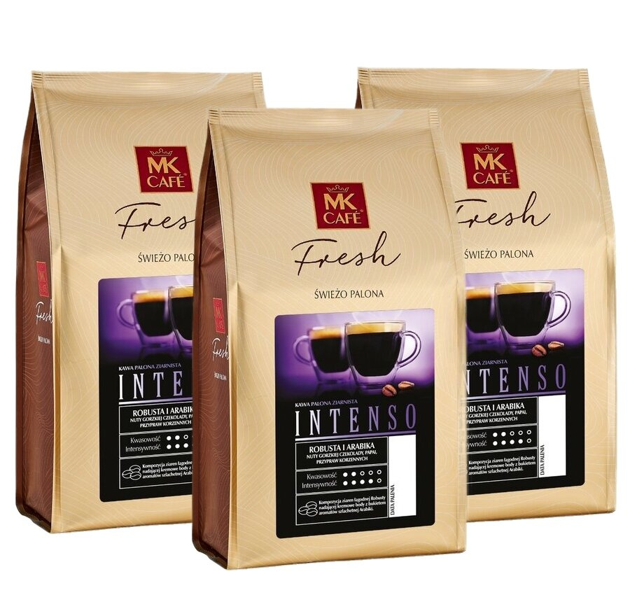 MK Fresh Intenso 3x1kg Ziarno