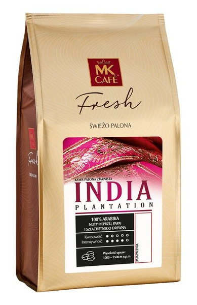 Kawa India Plantation MK Fresh ziarnista 1 kg