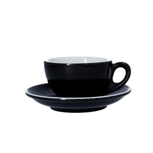 Czarna filiżanka do kawy EPIC 150 ml