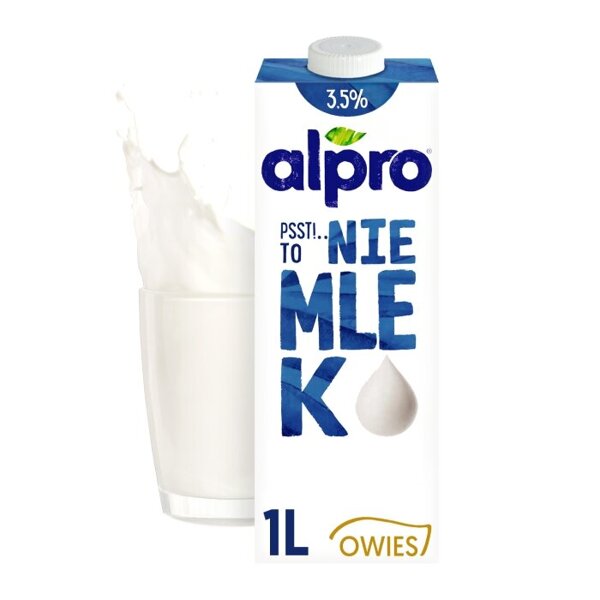 ALPRO OWSIANE - Napój Nie Mleko UHT 3,5% tł. 1l